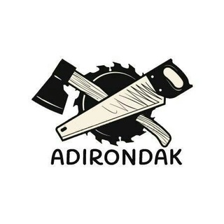 Логотип телеграм -каналу adirondak — Адірондак - Столярна майстерня
