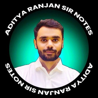 टेलीग्राम चैनल का लोगो adityaranjansir_notes — ADITYA RANJAN SIR NOTES 🇮🇳