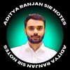 टेलीग्राम चैनल का लोगो adityaranjansir_notes — ADITYA RANJAN SIR NOTES 🇮🇳