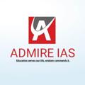 Logo saluran telegram admireias — Admire IAS Academy