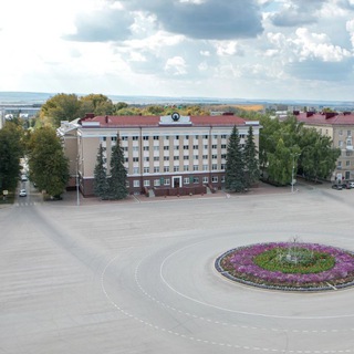 Логотип телеграм канала @admokt — Администрация города Октябрьского