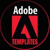 Логотип телеграм канала @adobe_temp — Adobe Templates