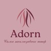 Логотип телеграм канала @adorn_pardalari — САЛОН ШТОР "ADORN"
