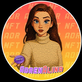 Логотип телеграм канала @adrenalina_nft — AdrenAlina NFT