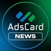 Логотип телеграм канала @adscardnews — AdsCard Новости. Виртуальные карты для ваших рекламных кабинетов.