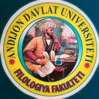Telegram channel ADU_Filologiya fakulteti logo