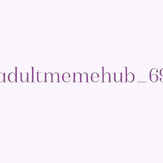 टेलीग्राम चैनल का लोगो adultmemehub69_backupp — Adultmemehub69_backup