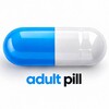 Логотип телеграм канала @adultpill — adult pill
