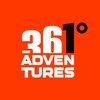 Логотип телеграм канала @adventures_361 — 361° Приключенческие туры по России и миру
