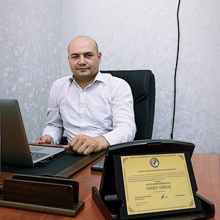 Telegram kanalining logotibi advokat_ikrom_hayitov — Advokat Ikrom Hayitov