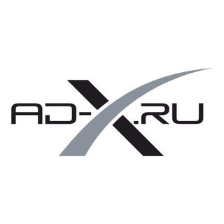 Логотип телеграм канала @adxru — AD-X Новости