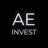 Логотип телеграм канала @aeinvestbiz — AE INVEST — Продам бизнес. Привлечение инвестиций. Сделки. Москва