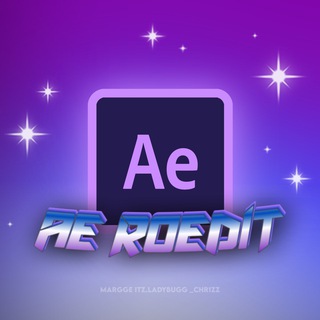 Логотип телеграм канала @aeroedit — AE roedit