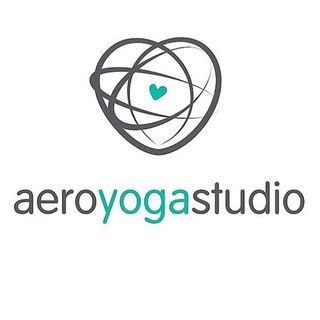 Логотип телеграм канала @aeroyogastudio — AEROYOGASTUDIO