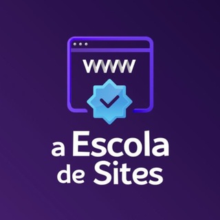 Logotipo do canal de telegrama aescoladesites - a Escola de Sites - Dicas Exclusivas