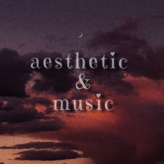 Логотип телеграм канала @aesthetic_music2 — Aesthetic & Music
