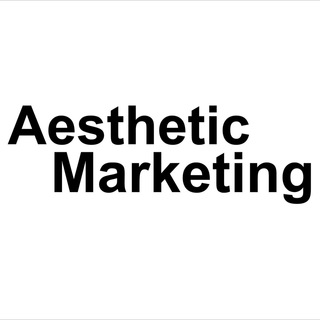 Логотип телеграм канала @aestheticmarketing — AestheticMarketing