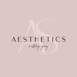 Логотип телеграм канала @aestheticsmarketing — Маркетинговое агентство "AestheticS"