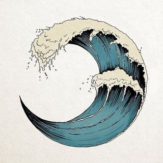 Логотип телеграм канала @aestheticsow — aesthetics of waves