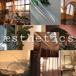 Логотип телеграм канала @aesthets — æsthetics