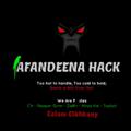 لوگوی کانال تلگرام afandeena55 — MR. Afandeena🖤⚡️