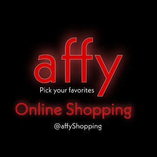 Logo of telegram channel affyshopping — Affy Shopping
