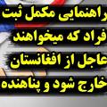 لوگوی کانال تلگرام afghan12333 — حل مشکلات موضوعات کیس پناهندگی