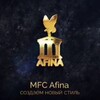 Логотип телеграм канала @afinafootball — FC AFINA (новый медийный клуб Москвы)