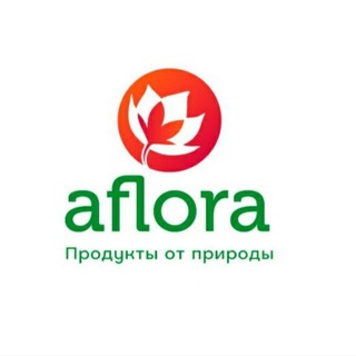 Логотип телеграм канала @aflora_ru — Афлора Продукты от природы