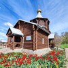Логотип телеграм канала @afonskiyobraz — Храм Скоропослушницы с. Заветное СК