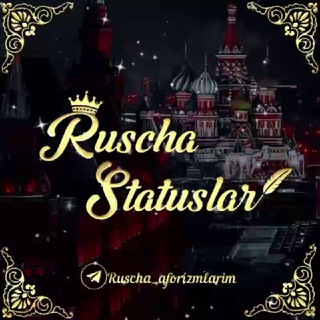 Telegram channel Ruscha Inglizcha Statuslar logo