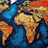 Логотип телеграм канала @africarussiabrics — Африка Россия БРИКС