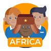 Логотип телеграм канала @africavrf — Приключения африканцев в России 🇷🇺 Les aventures des étrangers en Russie