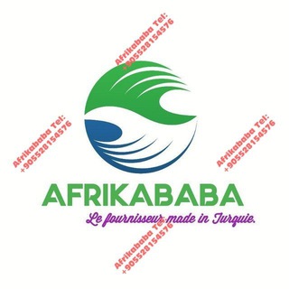 Logo de la chaîne télégraphique afrikababatoptancocukgiyim - Afrikababa Kids 🧸🧸