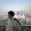 Логотип телеграм канала @agarapmusic — AGA music ufo rap