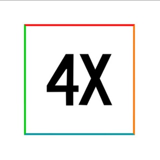 Логотип телеграм канала @agency4x — Упарываться не обязательно | ваша контент-студия 4Х