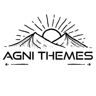 टेलीग्राम चैनल का लोगो agni_theme — AGNI THEMES