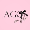 Логотип телеграм канала @agoconfilooo — AGO CON FILO | Именные косметички