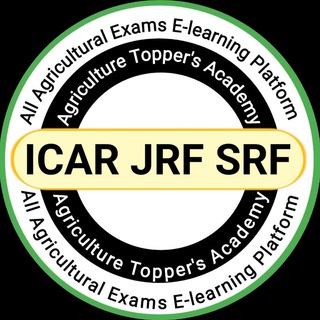 टेलीग्राम चैनल का लोगो agri_icar_jrf — ICAR JRF SRF NET
