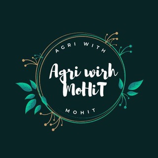टेलीग्राम चैनल का लोगो agri_with_mohit — Agri With Mohit