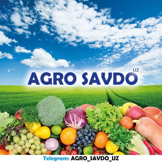 Telegram kanalining logotibi agro_savdo_uz — AGRO SAVDO 🛒