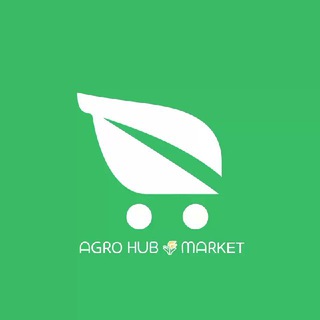 Логотип телеграм -каналу agrohub_od — ᗩGᖇO ᕼᑌᗷ ᗰᗩᖇKET🌱