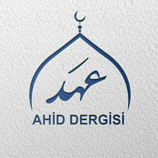 Лагатып тэлеграм-канала ahidmediam — Ahid Dergisi