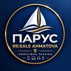 Логотип телеграм -каналу ahmatovastore — АХМАТОВА RE:SALE | ПАРУС 🅿️