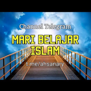 Logo saluran telegram ahsanary — Mari Belajar Islam