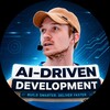 Логотип телеграм канала @ai_driven — AI-Driven Development. Родион Мостовой