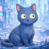 Логотип телеграм канала @ai_exee — сбежавшая нейросеть