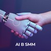 Логотип телеграм канала @ai_in_smm — НЕЙРОСЕТИ В SMM | Контент | Визуал | Стратегия