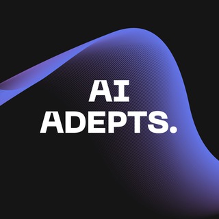 Логотип телеграм канала @aiadepts — AI Adepts