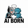 Логотип телеграм канала @aiborns — Нейросети и ИИ | ChatGPT, Midjourney, AI-сервисы